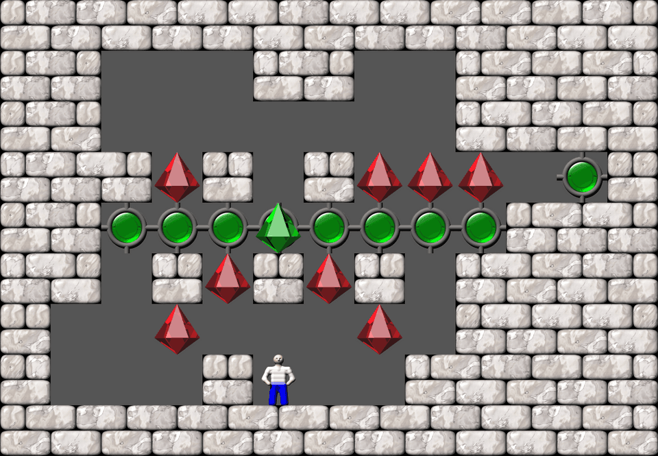 Sokoban Bugs509 collection level 334